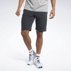 Spodenki Męskie Reebok Training Essentials Czarne PL 47AYGJE